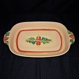 GAIL PITTMAN Siena 13" x 9" Rectangular Lasagna Pan Casserole RETIRED Farmhouse